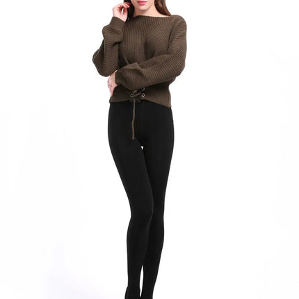 Winter Leggings For Women Warm Leggins Solid Color Velvet Leggins High Waist Leggings Stretchy Leggings dropshipping