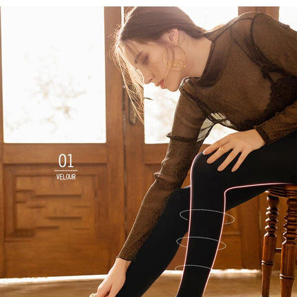 Winter Leggings For Women Warm Leggins Solid Color Velvet Leggins High Waist Leggings Stretchy Leggings dropshipping