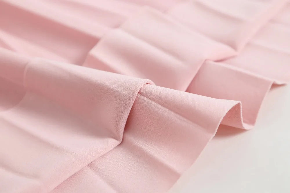 Spring and Autumn New Fashion Women's High Waist Pleated Solid Color Half Length Elastic Skirt Promotions Lady Black Pink