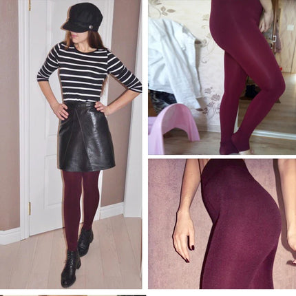 Winter Leggings For Women Warm Leggins Solid Color Velvet Leggins High Waist Leggings Stretchy Leggings dropshipping