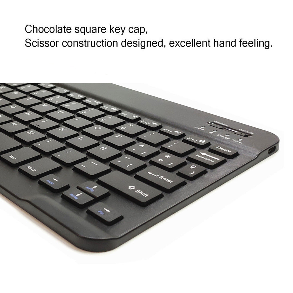 10 Inch Bluetooth Keyboard French Spanish Russian Arabic AZERTY Thai Keyboard Wireless Universal For IPad Tablet Pro 9.7 Android