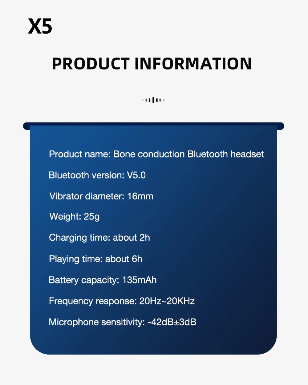 Lenovo X4 X5 X3 Pro Bone Conduction Earphones Wireless Headphones Bluetooth Earphones Headset Hifi Wireless Earbuds