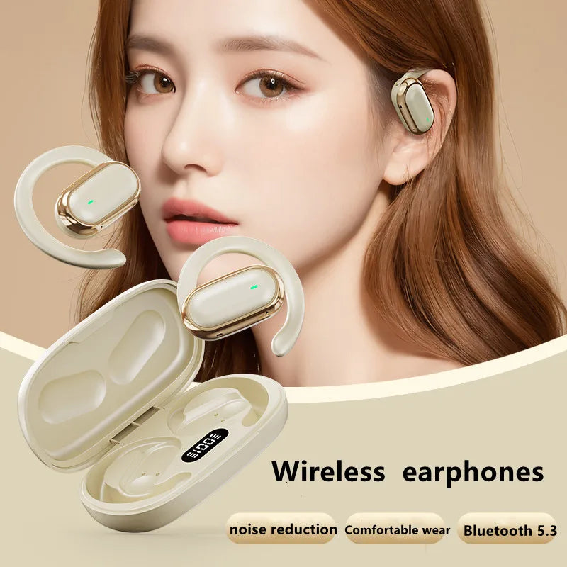 Original X96 TWS Bluetooth Headphones Wireless LED Digital Display Earphones Noise Reduction OWS Headset for Xiaomi Huawei Phone