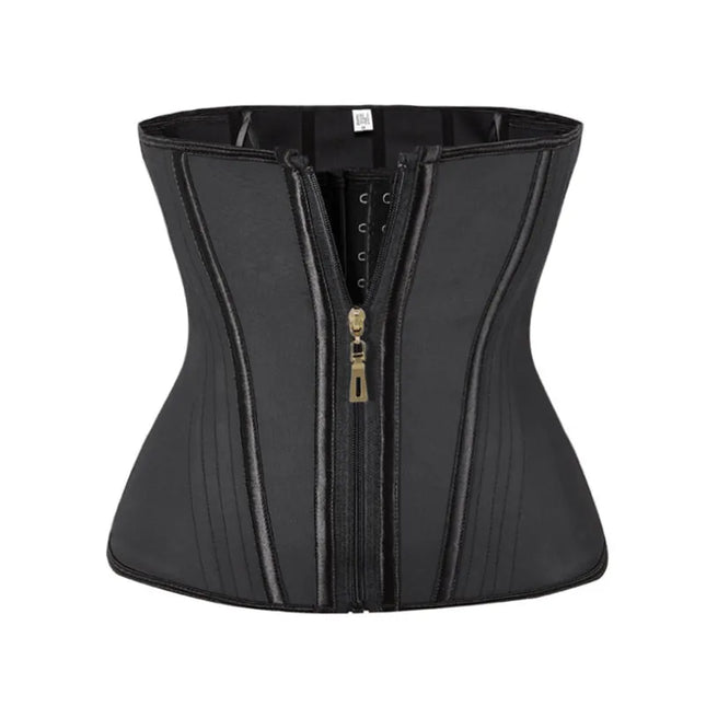 Fajas Colombianas Latex Waist Trainer Double Compression BBL Shaper Tummy Control Slimming Sheath Flat Belly 13 Steel Bones Belt