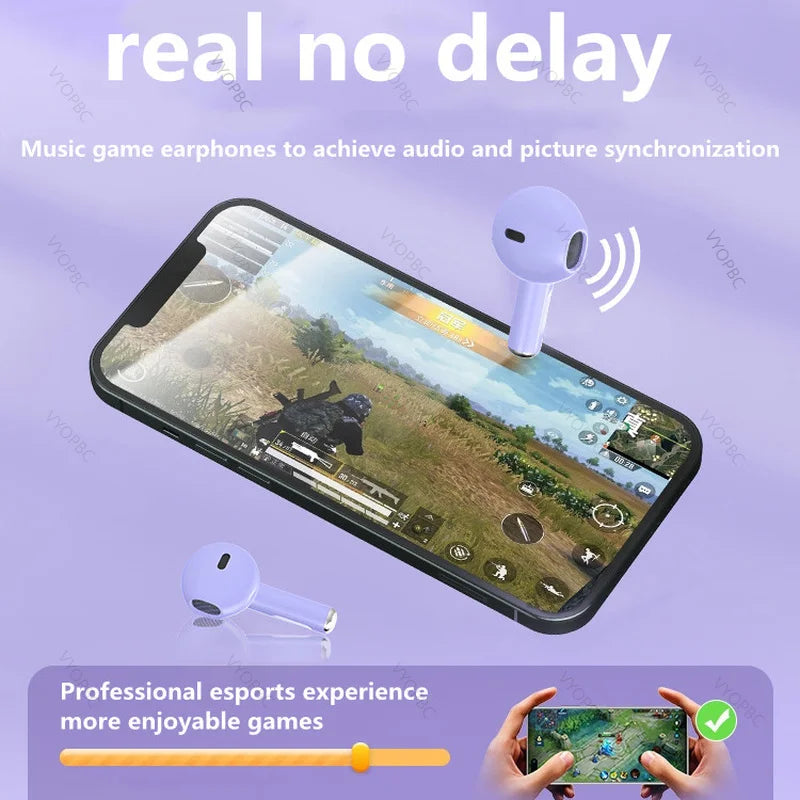 Original Air Pro 6 TWS Wireless Headphones Fone Bluetooth Earphones Mic Pods InEar Earpods Pro6 sport Headset For Xiaomi