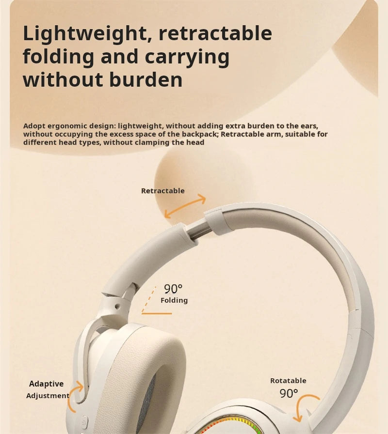 Original Xiaomi Wireless Headphones Bluetooth Earphone For Samsung IPhone Stereo Headset Game Support TF Card Earbuds With Mic