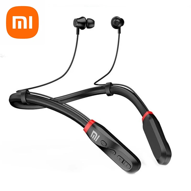 200 Hour Play XIAOMI i35 Neckband Wireless Earbuds Bluetooth5.3 Stereo Earphones Noise Reduction Sport Neckband Headset