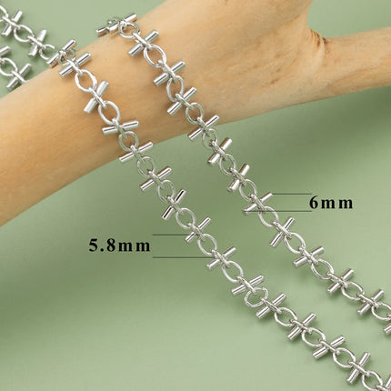 YEGUI C77,diy chain,18k gold rhodium plated,copper,pass REACH,nickel free,jewelry making,charms,diy bracelet necklace,1m/lot