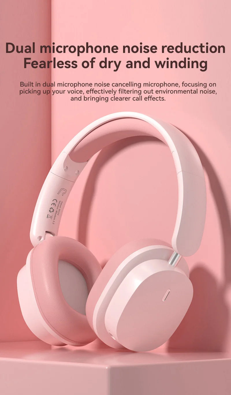 Xiaomi SY30 Wireless Bluetooth Earphones Headset Head Mounted Noise Stereo Cancelling Earphones Sports With Mic Music Headphones