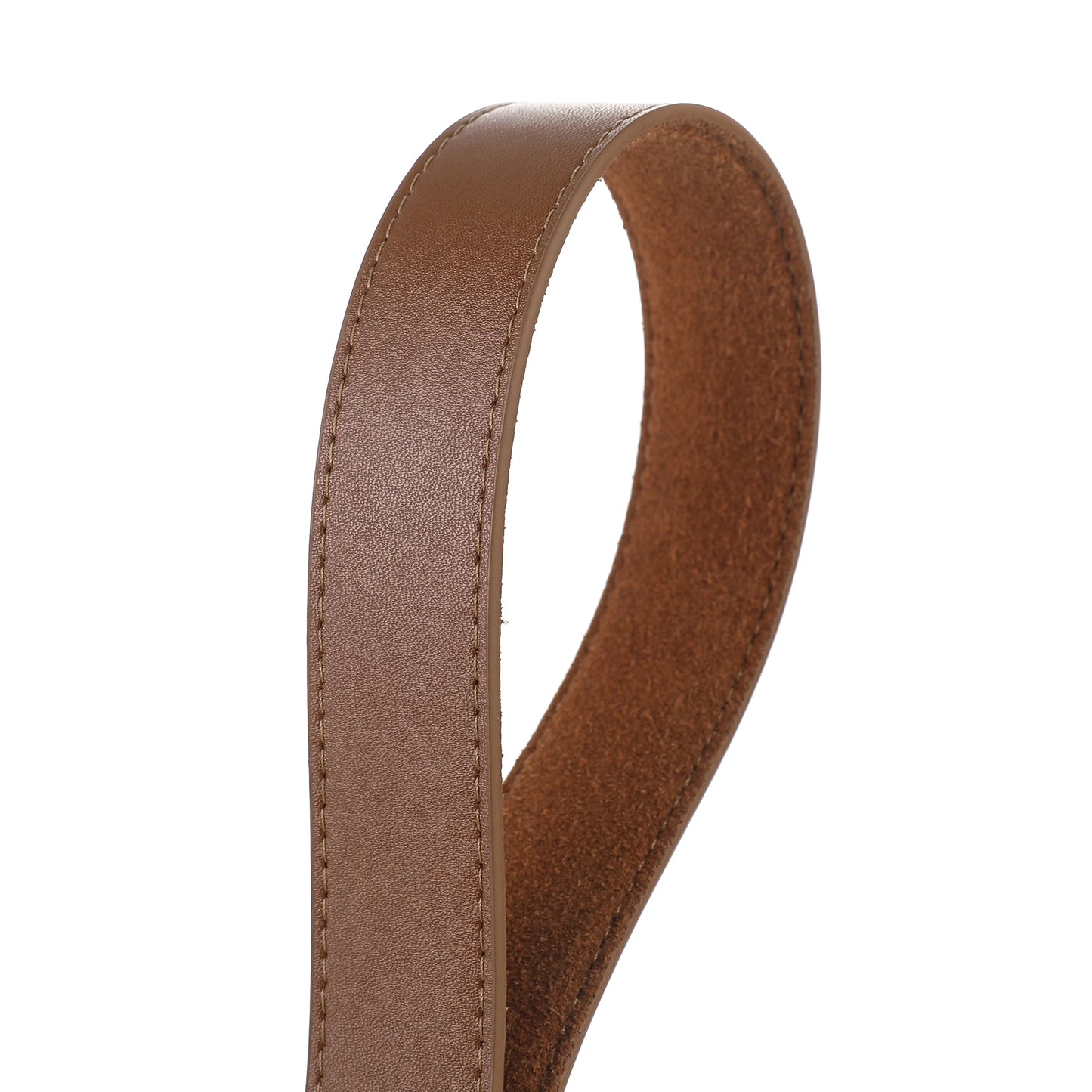 Luxury Genuine Leather Women Belt for Jeans and Dress Vintage Suede Cowhide Waistband Golden Square Buckle Ladies Trendy Belts