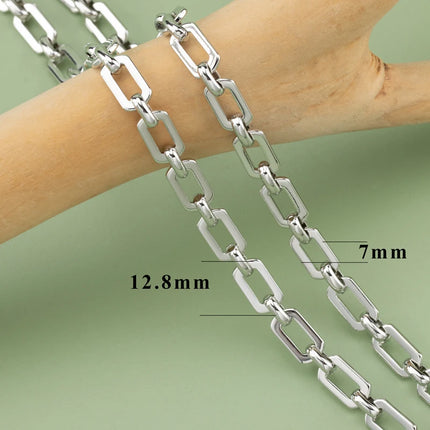 YEGUI C77,diy chain,18k gold rhodium plated,copper,pass REACH,nickel free,jewelry making,charms,diy bracelet necklace,1m/lot