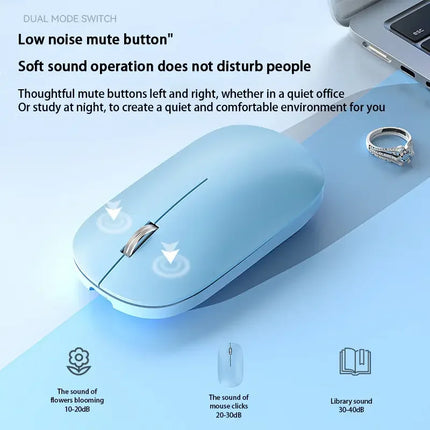 Xiaomi Wireless Mouse Type-C Charging Silent Click Portable Office Ergonomic Laptop Universal Lightweight Office Game No-Noise