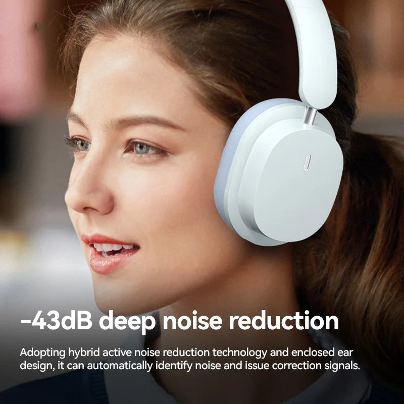 Xiaomi SY30 Wireless Bluetooth Earphones Headset Head Mounted Noise Stereo Cancelling Earphones Sports With Mic Music Headphones