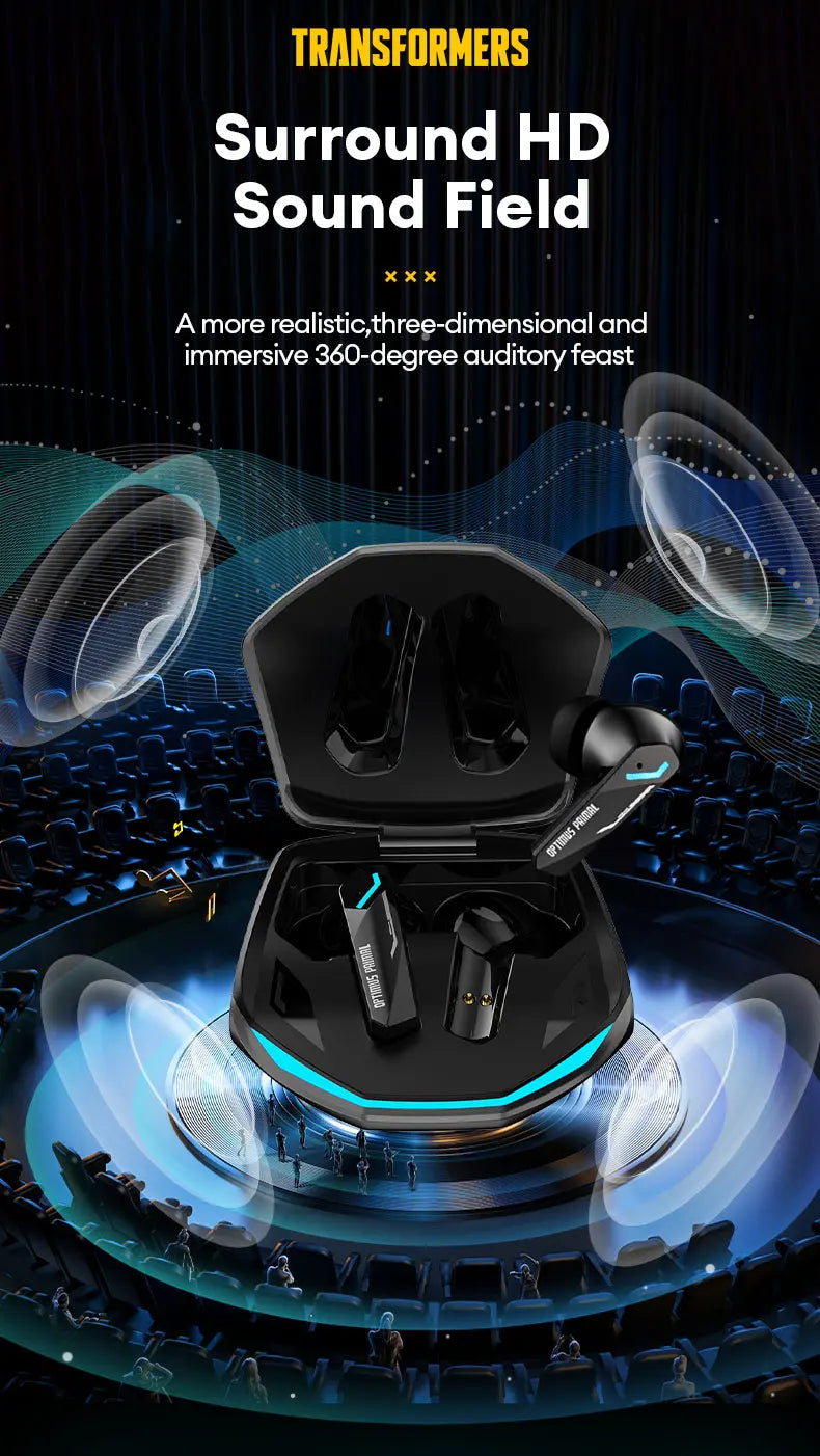 free shippping items cheap TRANSFORMERS TF-T10 True Wireless Bluetooth Earphones Music Headphones High Quality Choice Earbuds