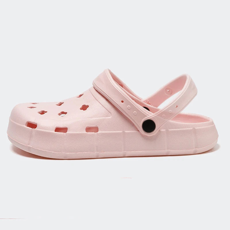 Clogs Women Sandals Summer Casual EVA Lightweight Outdoor Women's Shoes Anti Slip Thick Sole Beach Slides Couple Garden Shoes