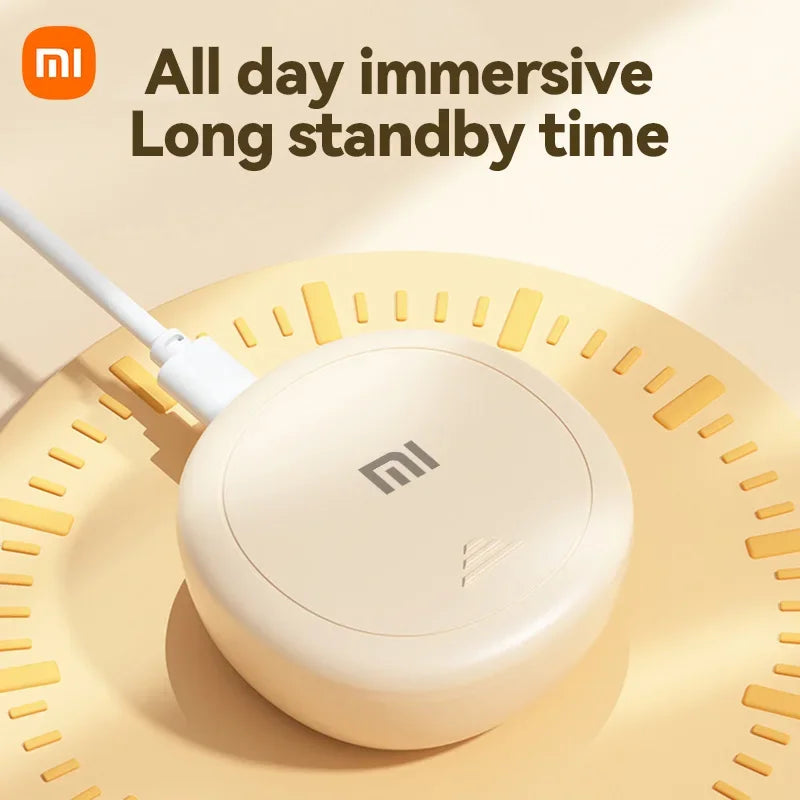 XIAOMI MIJIA M73 TWS Sleep Wireless Earbuds Bluetooth5.4 In Ear Stereo Hidden Earphones Noise Cancelling Headphones With Mic