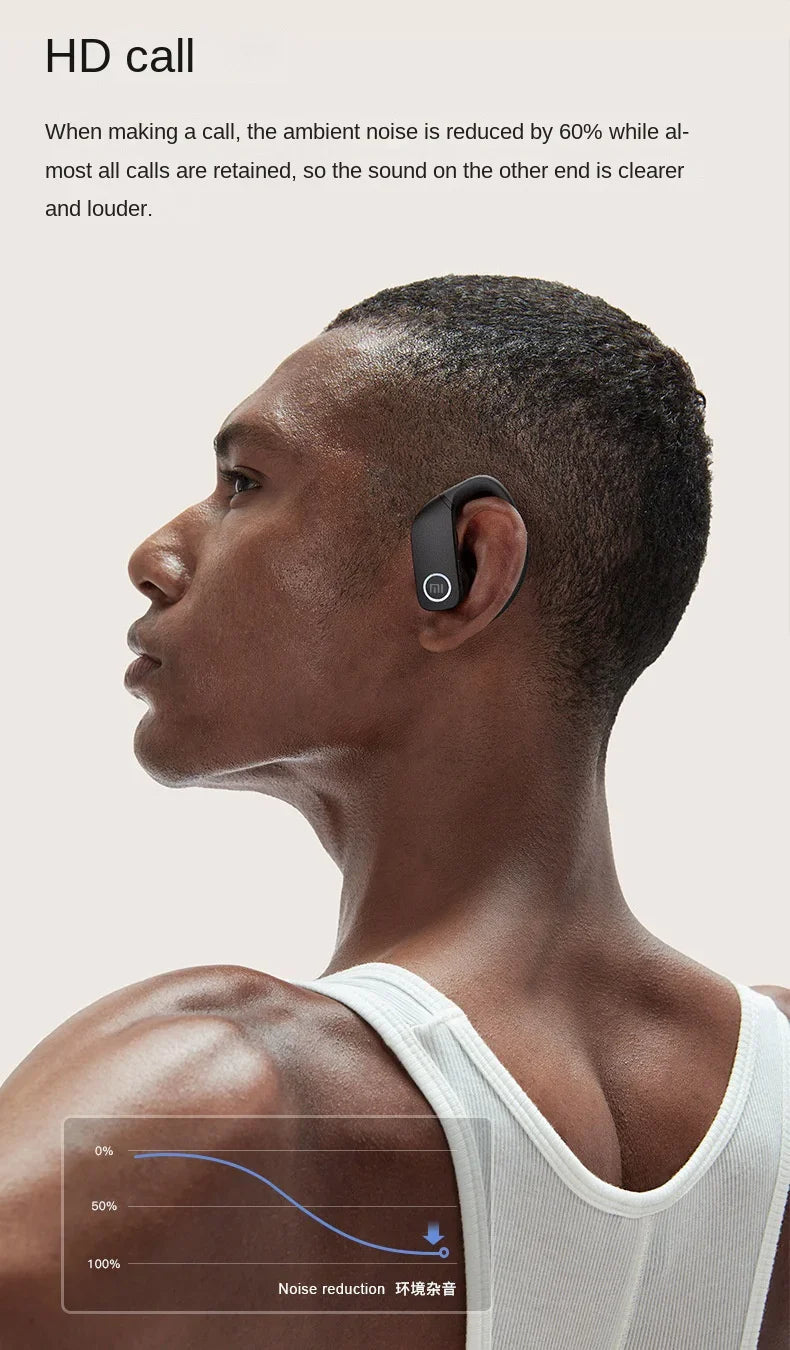 XIAOMI Original Z9 True Wireless Headset Hook Bluetooth Touch Headset HD Call LED Display Sports Headset with Microphone