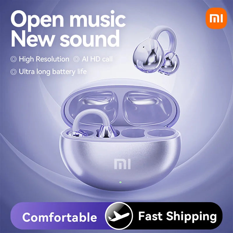 200 Hour Play XIAOMI i35 Neckband Wireless Earbuds Bluetooth5.3 Stereo Earphones Noise Reduction Sport Neckband Headset