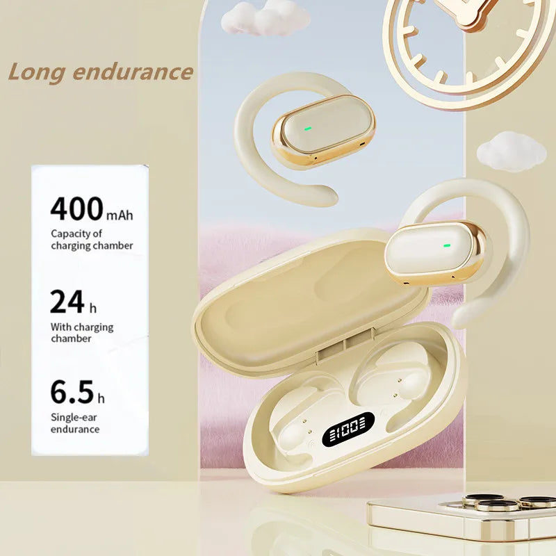 Original X96 TWS Bluetooth Headphones Wireless LED Digital Display Earphones Noise Reduction OWS Headset for Xiaomi Huawei Phone