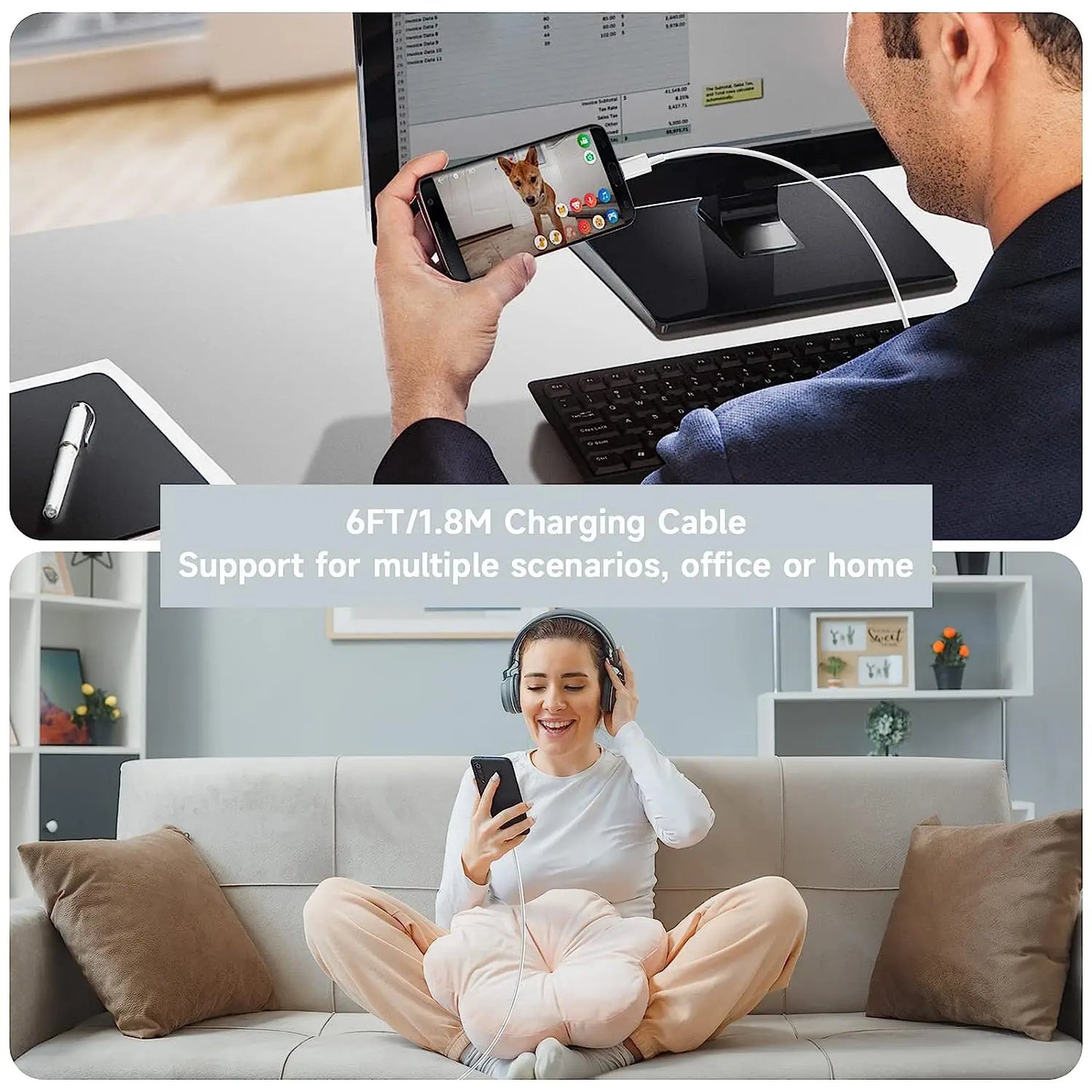 NNBILI 1-3PCS 10A 100W Type C Super Fast Charging Cable Data Cord For Samsung Huawei Xiaomi Redmi Quick Charing USB C Cables NNB