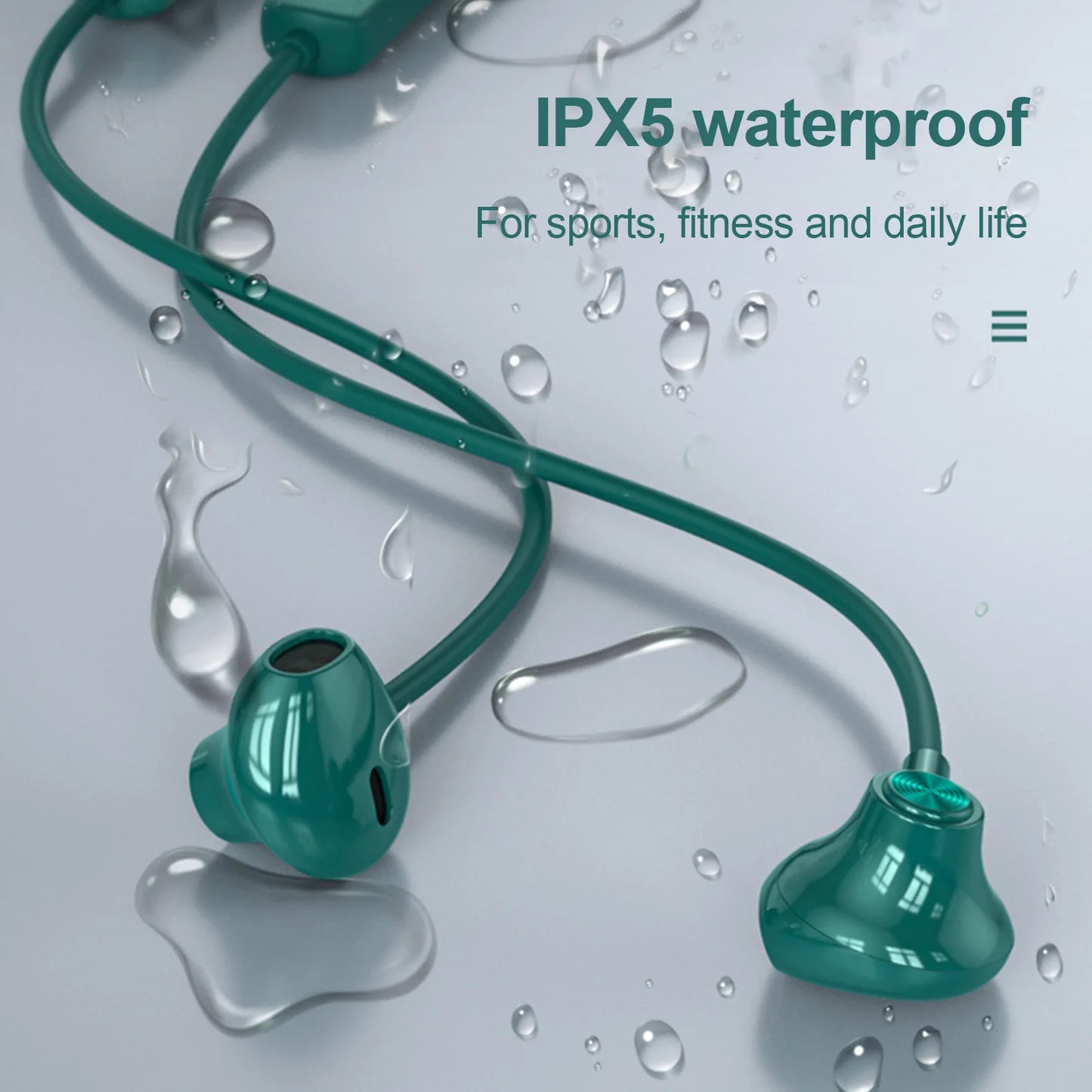 New Lenovo SH1 Wireless Earphone Bluetooth 5.0 Chip HIFI Sound Quality IPX5 Waterproof Sports Headset Magnetic Neckband Earbuds