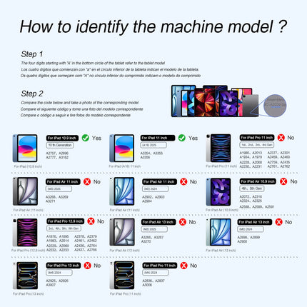 Magic Keyboard for iPad 11th 10th Generation Case 2025 iPad A16 11th 11" A3354 A3355 A3356 A2696 Smart Magnetic Book Cover Folio
