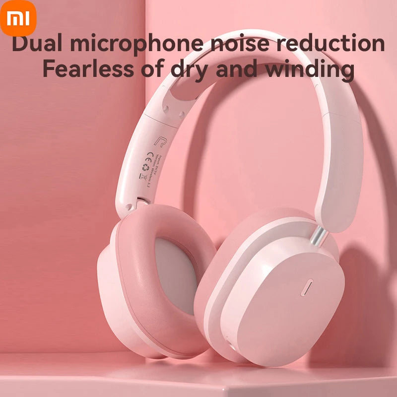 Xiaomi New Wireless Headphones Bluetooth 5.3 Headset Head Mounted Noise Cancelling Headband Sport Earbuds Earphones For Running