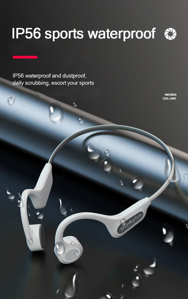 Lenovo X4 X5 X3 Pro Bone Conduction Earphones Wireless Headphones Bluetooth Earphones Headset Hifi Wireless Earbuds