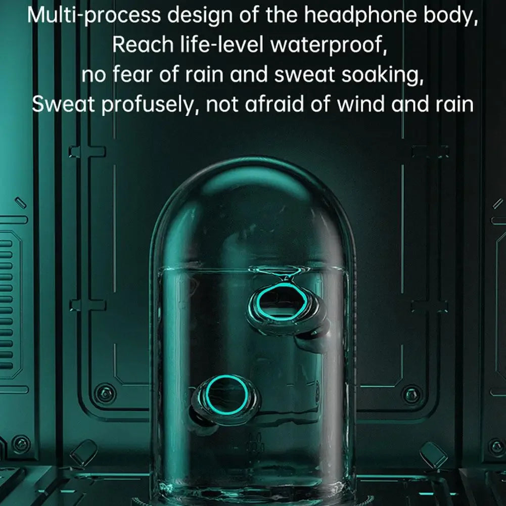 NEW M25 TWS Wireless Bluetooth-compatible 5.2 Headset Digital Reduction Earphone Noise Display Gaming Binaural for xiaomi iphone