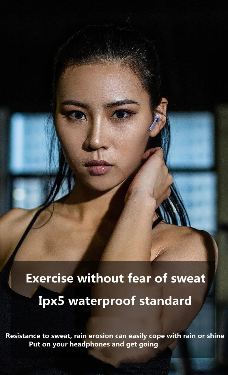 Original Air Pro 6 TWS Wireless Headphones Fone Bluetooth Earphones Mic Pods InEar Earpods Pro6 sport Headset For Xiaomi