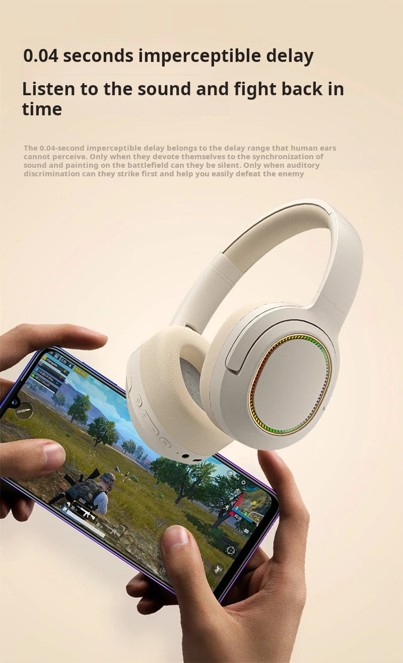 Original Xiaomi Wireless Headphones Bluetooth Earphone For Samsung IPhone Stereo Headset Game Support TF Card Earbuds With Mic