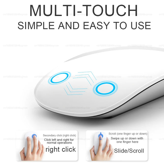 For APPLE Original Multi-Touch Surface Magic Mouse For Macbook Pro Air Mini Laptop Tablet PC iPad Bluetooth 5.0 Wireless Mouse