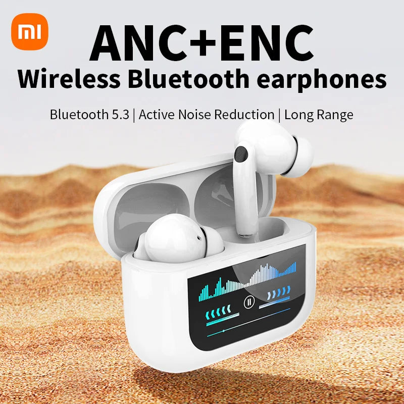 200 Hour Play XIAOMI i35 Neckband Wireless Earbuds Bluetooth5.3 Stereo Earphones Noise Reduction Sport Neckband Headset