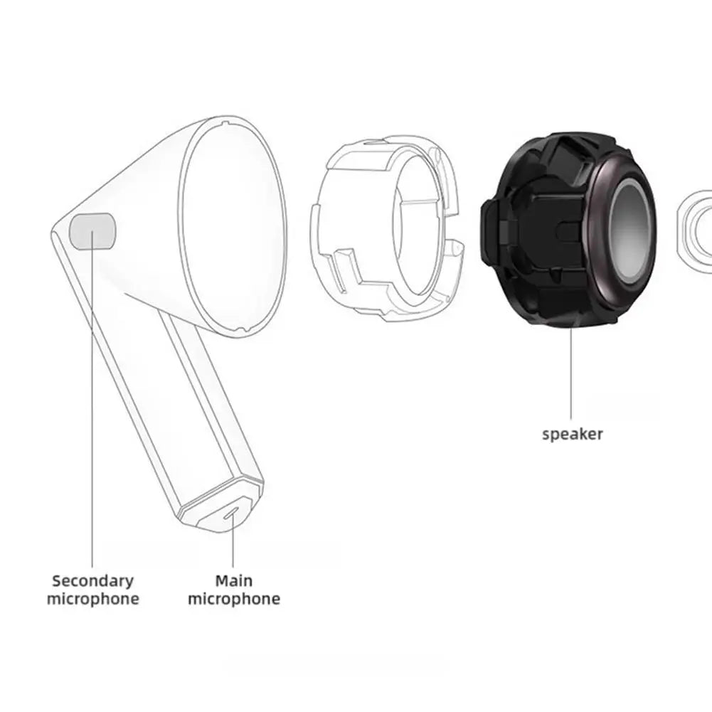 For Samsung Galaxy Buds3 Wireless Bluetooth Headset Intelligent Noise Reduction Non-in-ear High-quality Audio Chip