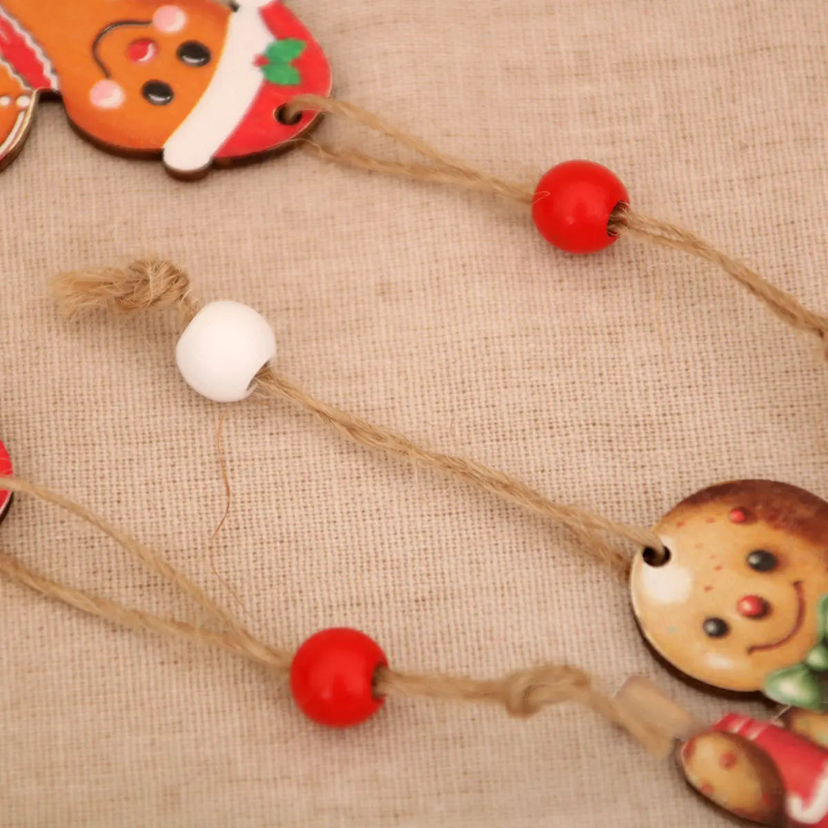 9/12pcs Christmas Dwarf Wooden Pendant Christmas Tree Hanging Ornaments New Year 2024 Christmas Gift Decorations Noel Home Decor