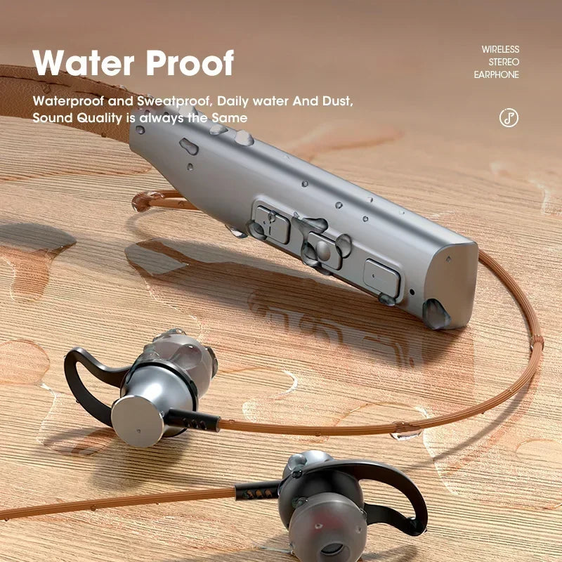 80 Hours Playback Wireless Headphones Bass Sport Bluetooth Headphone HiFi Earbuds Bluetooth Wireless Headset with Microphone