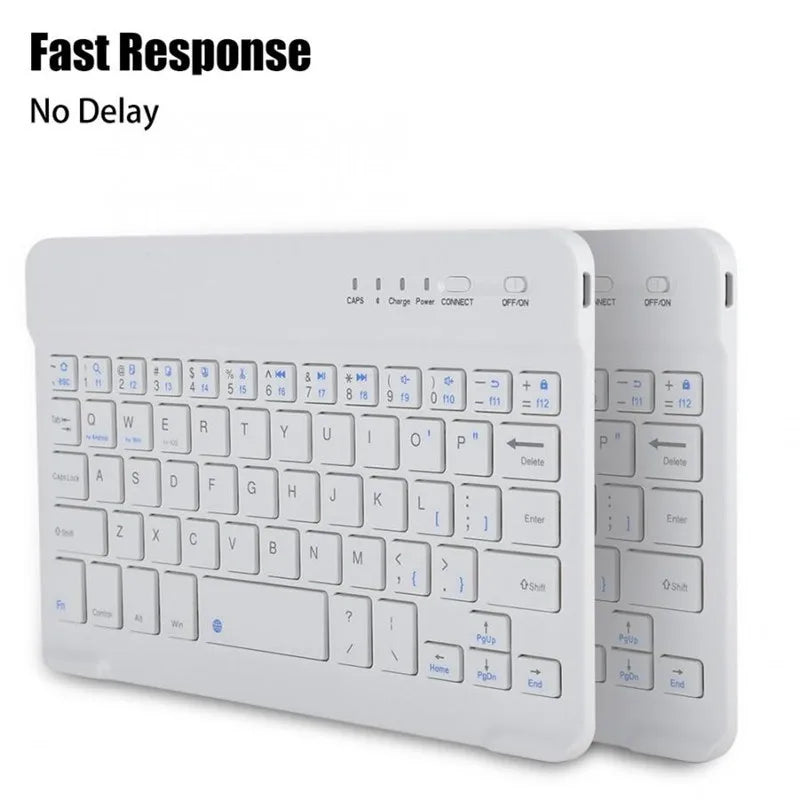 10 Inch Bluetooth Keyboard French Spanish Russian Arabic AZERTY Thai Keyboard Wireless Universal For IPad Tablet Pro 9.7 Android