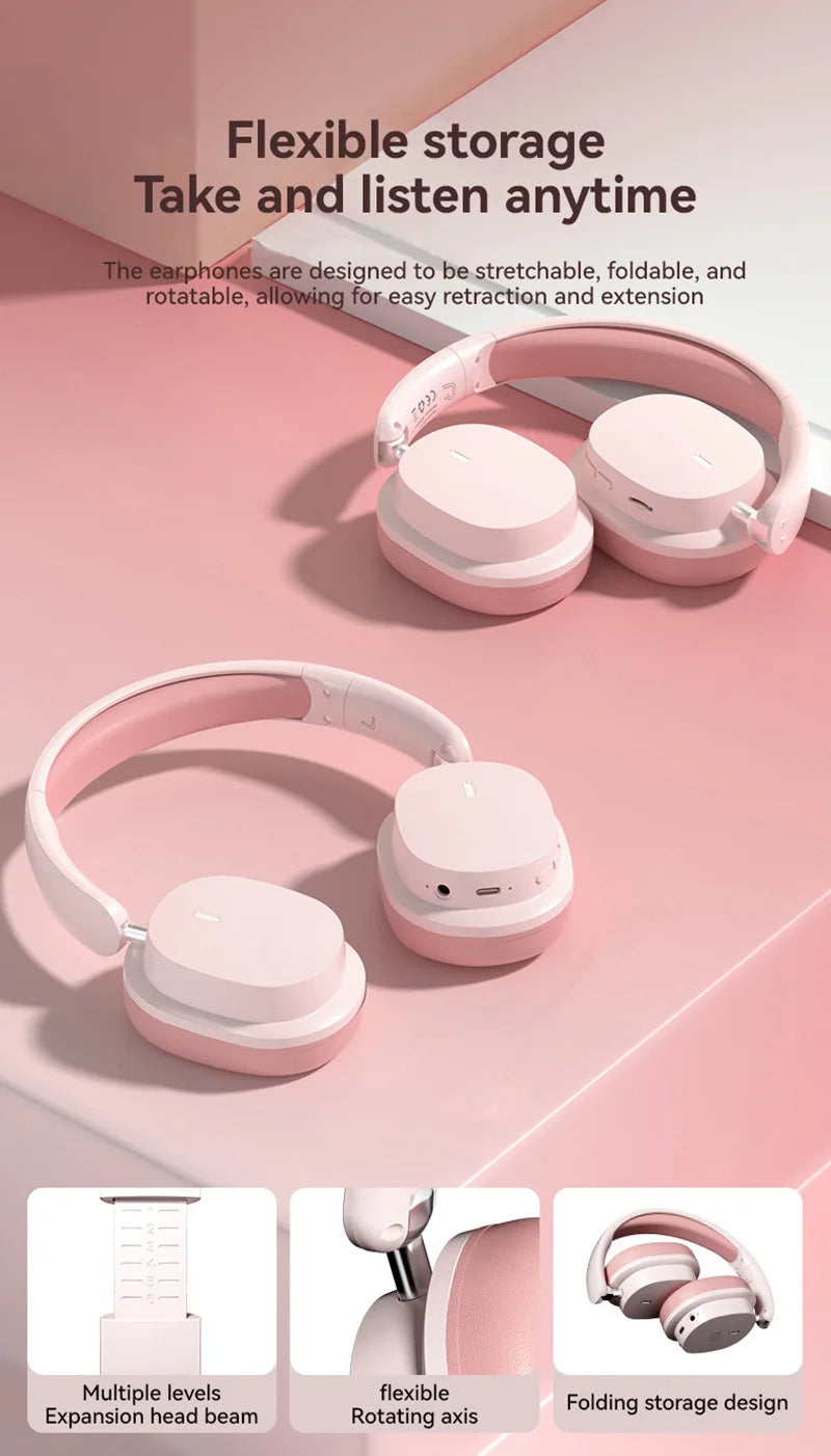 Xiaomi SY30 Wireless Bluetooth Earphones Headset Head Mounted Noise Stereo Cancelling Earphones Sports With Mic Music Headphones