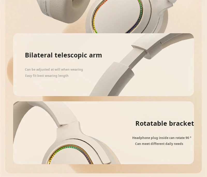 Original Xiaomi Wireless Headphones Bluetooth Earphone For Samsung IPhone Stereo Headset Game Support TF Card Earbuds With Mic