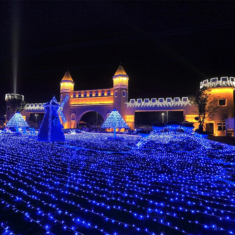 10M 100Leds Xmas Outdoor christmas lights led string lights Luces Decoracion fairy light holiday lights lighting tree garland