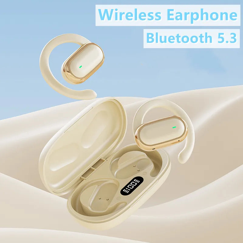 Original X96 TWS Bluetooth Headphones Wireless LED Digital Display Earphones Noise Reduction OWS Headset for Xiaomi Huawei Phone