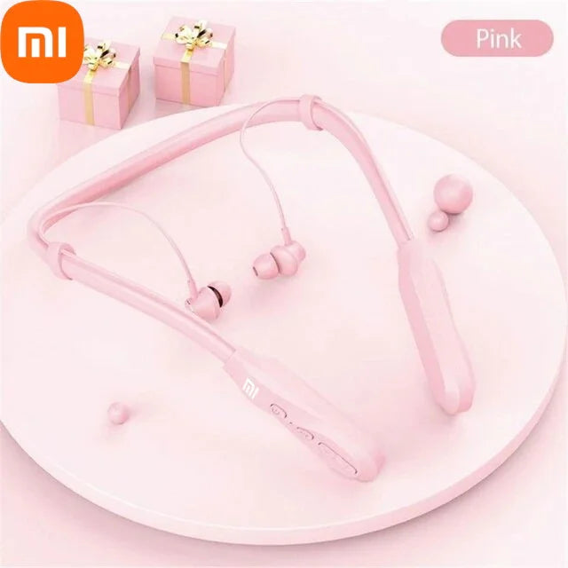 200 Hour Play XIAOMI i35 Neckband Wireless Earbuds Bluetooth5.3 Stereo Earphones Noise Reduction Sport Neckband Headset