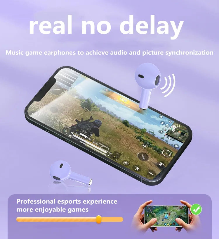Original Air Pro 6 TWS Wireless Headphones Fone Bluetooth Earphones Mic Pods InEar Earpods Pro6 sport Headset For Xiaomi
