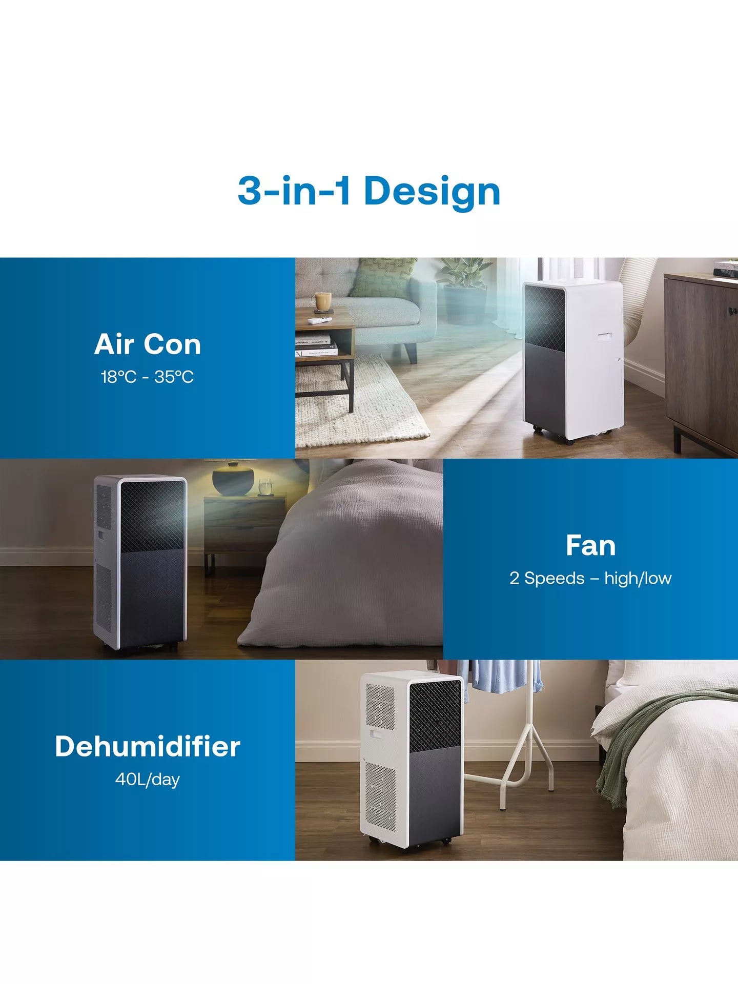 Dimplex EcoIQ Air 12KBTU Air Conditioner - White