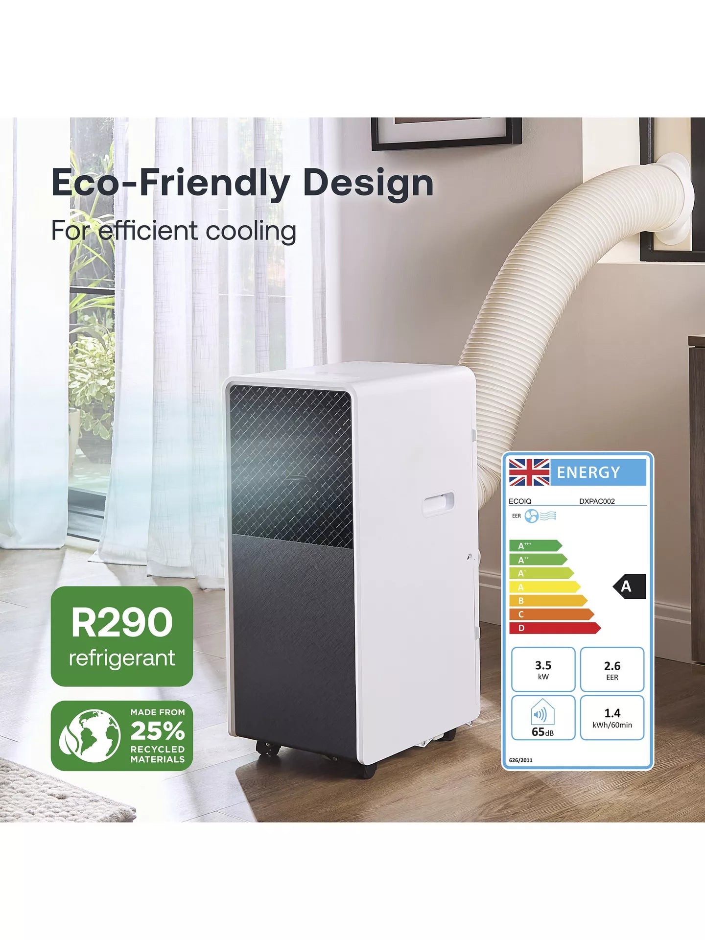 Dimplex EcoIQ Air 12KBTU Air Conditioner - White