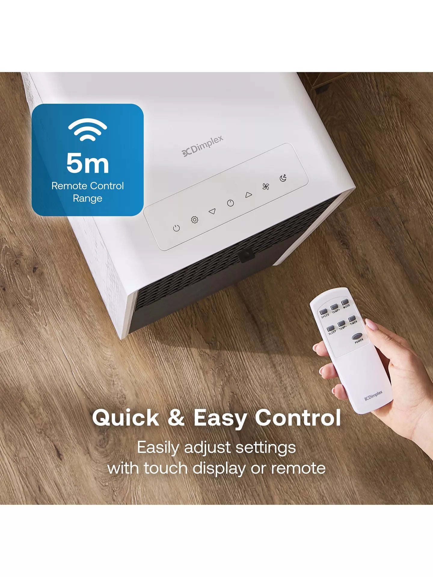 Dimplex EcoIQ Air 12KBTU Air Conditioner - White