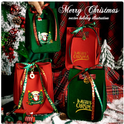 Christmas Gift Packaging Bag Handheld