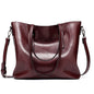 new European fashion bags handbag shoulder bag tote bag winter oil