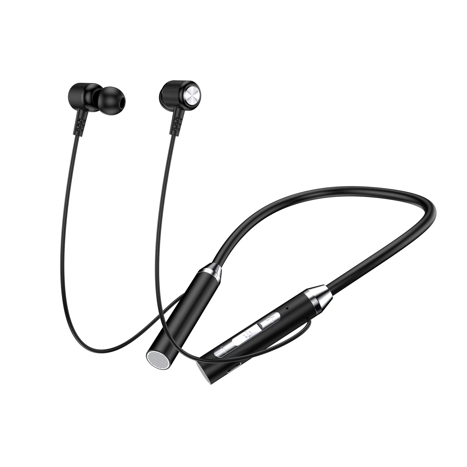 Wireless Headset Bluetooth Headset Hearing Aid Magnetic Extra Long Standby Neck Strap Suspension Sports Headset with Microphone
