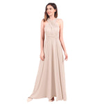 Womens Sexy Convertible Multi Way Wrap Transformer Solid Cocktail Off Shoulder Wedding Bridesmaid Evening Long Maxi Dress Floor Length Bandage Pageant Prom Ball Gowns